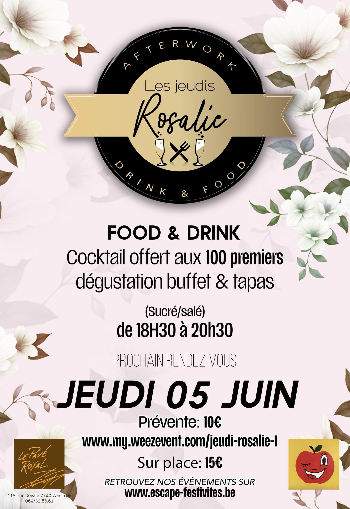 5 JUIN - Jeudi Rosalie